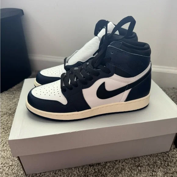 Jordan 1 High Midnight Navy - Picture 1 of 5